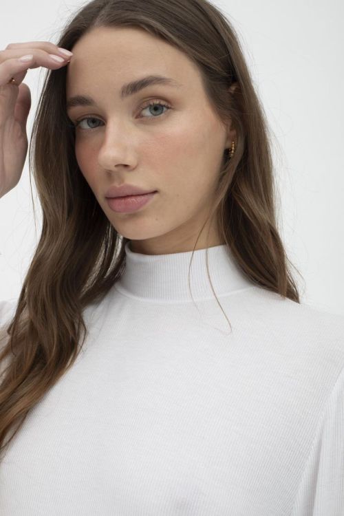 Mus&Bombon CEIRA TURTLENECK T-SHIRT (WHITE/CEIRA TURTLENECK T-SHIRT) - WeekendMode