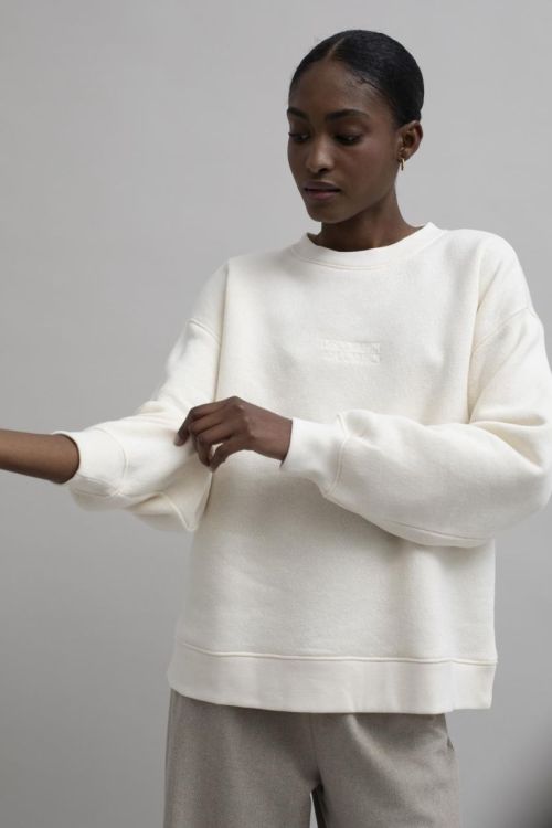 Mus&Bombon DISCONNECT OVERSIZE SWEATSHIRT (ECRU/DISCONNECT OVERSIZE SWEATSHIRT) - WeekendMode