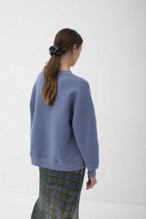 Mus&Bombon DISCONNECT OVERSIZE SWEATSHIRT (BLUE/DISCONNECT OVERSIZE SWEATSHIRT) - WeekendMode