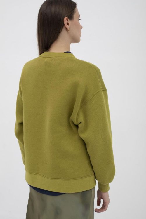 Mus&Bombon DISCONNECT OVERSIZE SWEATSHIRT (OLIVE/DISCONNECT OVERSIZE SWEATSHIRT) - WeekendMode