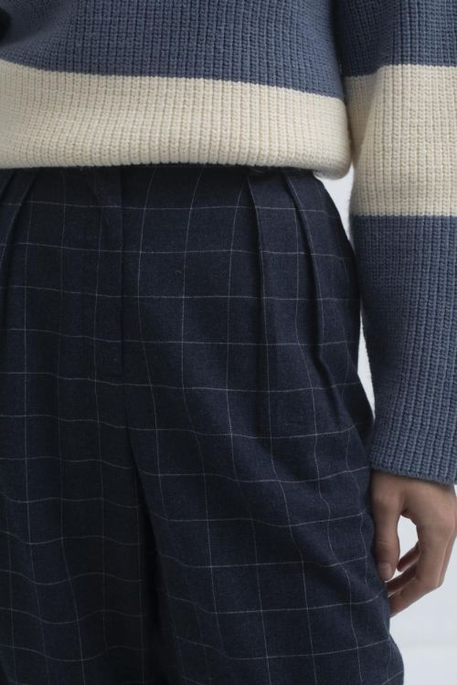 Mus&Bombon FEBROS LONG PANTS (NAVY CHECKS/FEBROS LONG PANTS) - WeekendMode