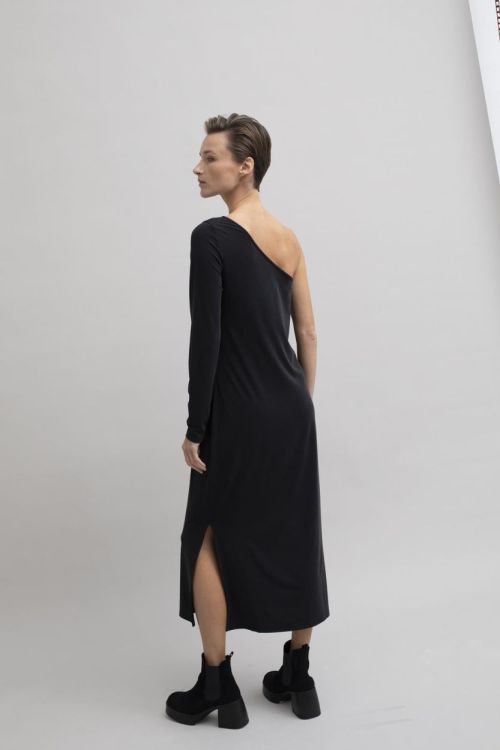 Mus&Bombon GANGES ASYMMETRIC LONG DRESS (BLACK/GANGES ASYMMETRIC LONG DRESS) - WeekendMode