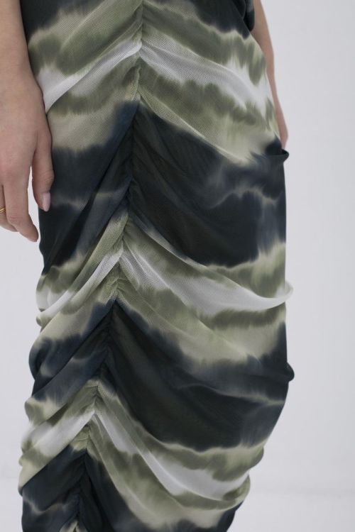 Mus&Bombon MAZIE MIDI SKIRT (BLUE TIE DYE/MAZIE MIDI SKIRT) - WeekendMode