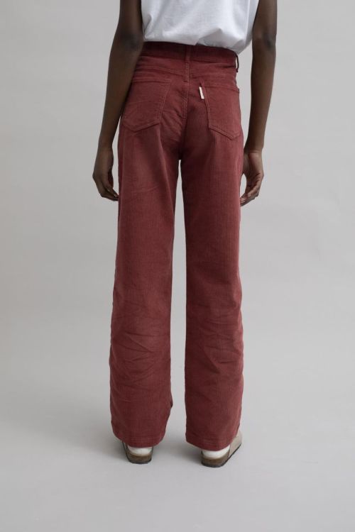 Mus&Bombon RUECAS LONG STRAIGHT TROUSERS (BRIGHT RED/RUECAS LONG STRAIGHT TROUSERS) - WeekendMode