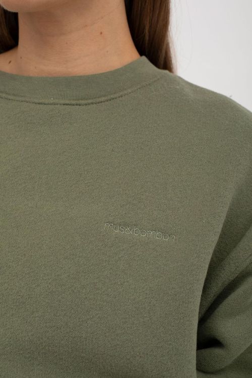 Mus&Bombon SWEATSHIRT (ENMORE/SWEATSHIRT-DARKGREEN) - WeekendMode