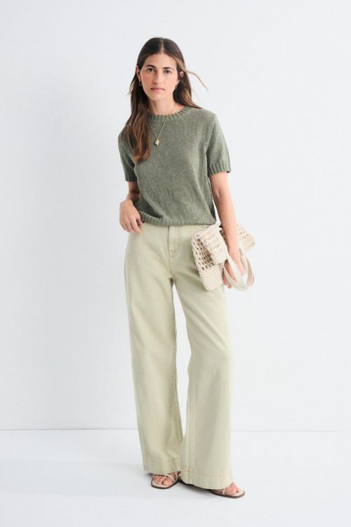 Mus&Bombon TROUSERS BRIGIT (TROUSERS BRIGIT/GREEN) - WeekendMode