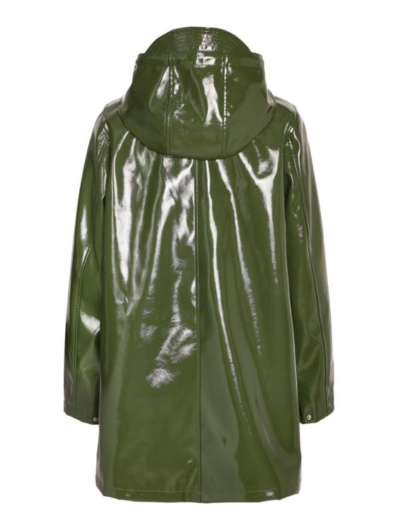 Noisy May NMSKY L/S A-LINE VINYL COAT NOOS (27026882/Kombu Green) - WeekendMode