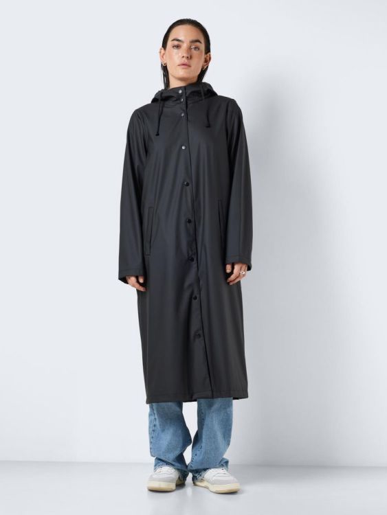 Noisy May NMSKY L/S X-LONG A-LINE RAINCOAT NOOS (27025085/Black) - WeekendMode