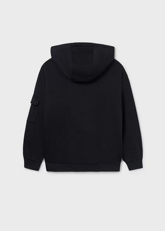 Nukutavake Contrast pullover (7C.7403/Zwart) - WeekendMode