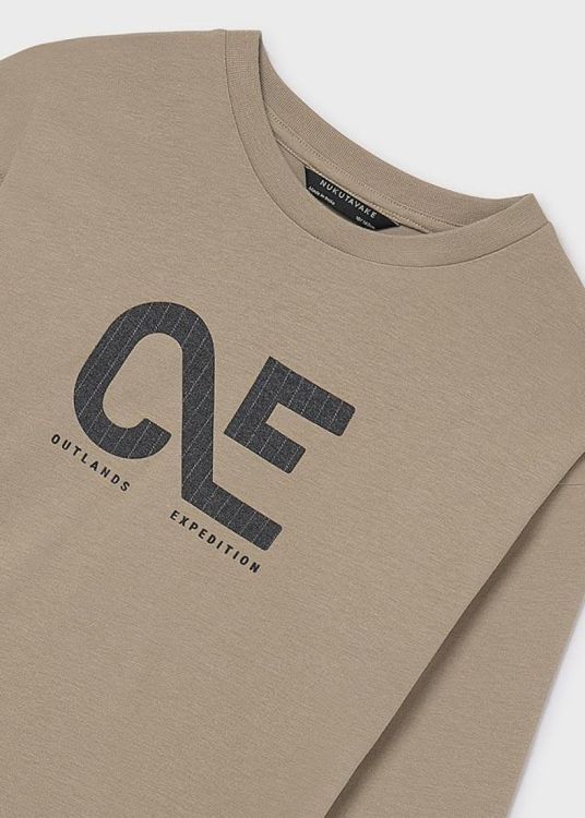 Nukutavake L/s t-shirt (7D.7010/Beige) - WeekendMode