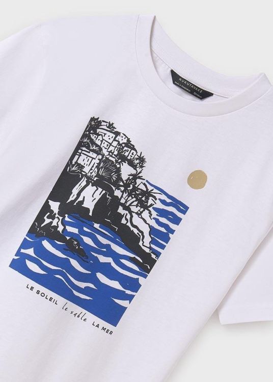 Nukutavake S/s t-shirt (7C.6006/White) - WeekendMode