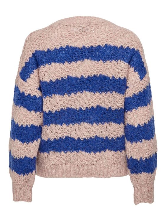 Only ONLACE LS WOOL MIX O-NECK KNT (15327676/Silver Pink Clematis Blue) - WeekendMode