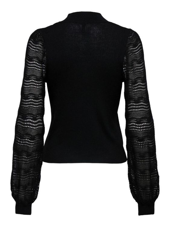 Only ONLANNELINA LS HIGHNECK KNT (15353133/Black) - WeekendMode