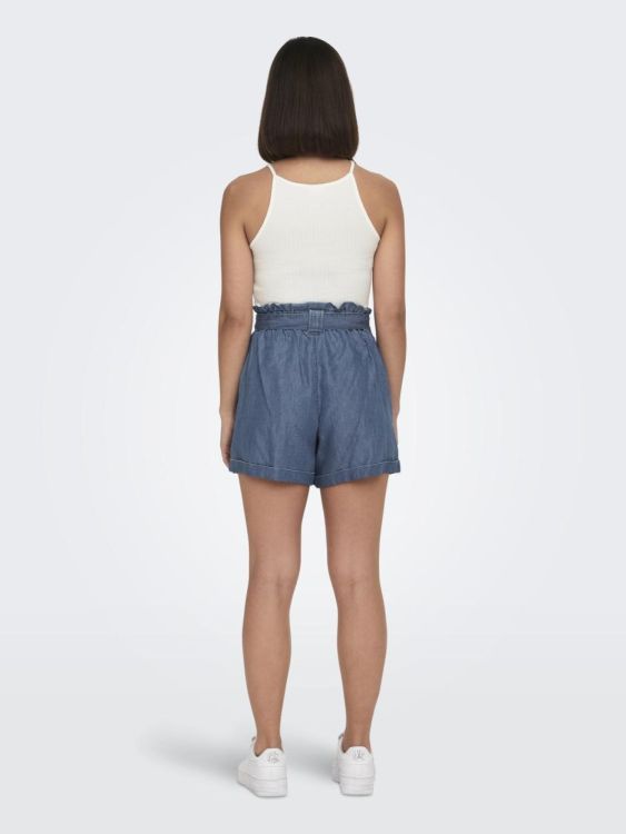 Only ONLBEA SMILLA HW PB LOOSE DNM SHORTSNOOS (15255715/Medium Blue Denim) - WeekendMode