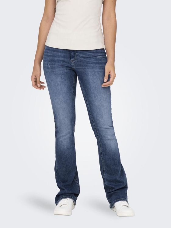 Only ONLBLUSH MID FLARED DNM TAI305 NOOS (15313389/Medium Blue Denim) - WeekendMode