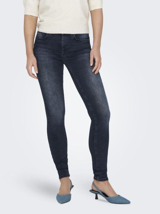 Only ONLBLUSH MID SKINNY DNM REA409 NOOS (15318738/Blue Black Denim) - WeekendMode