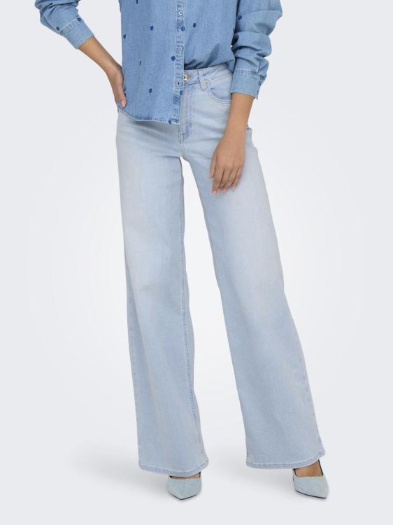 Only ONLBLUSH MID STRAIGHT DNM TAI467 NOOS (15337794/Light Blue Denim) - WeekendMode