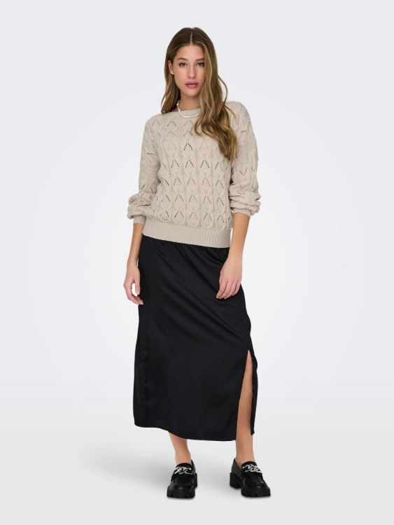 Only ONLBRYNN LIFE STRUCTURE L/S PUL KNT NOOS (15222853/Pumice Stone) - WeekendMode
