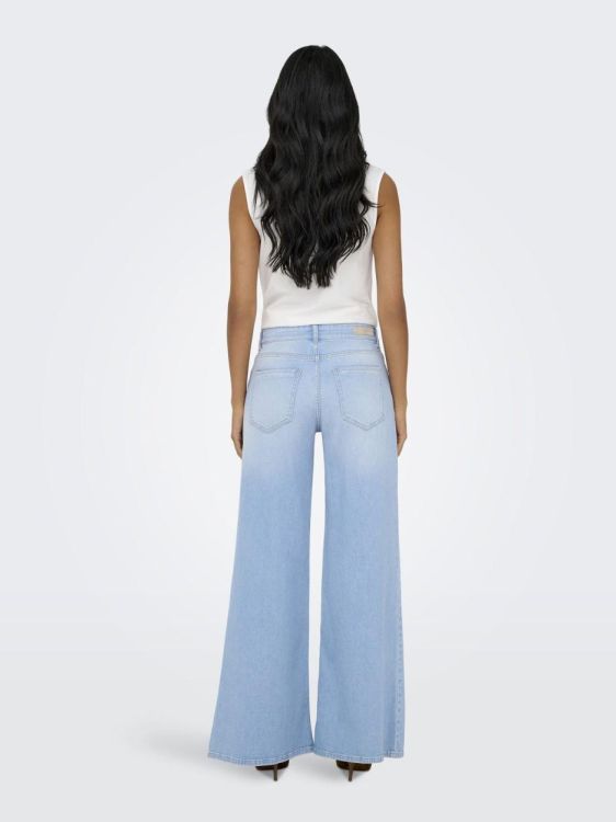 Only ONLCALIFORNIA MW WD FLAR DNM REA004 NOOS (15365471/Light Blue Denim) - WeekendMode