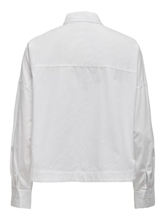 Only ONLCARRIE LS SHIRT WVN (15328755/Bright White) - WeekendMode