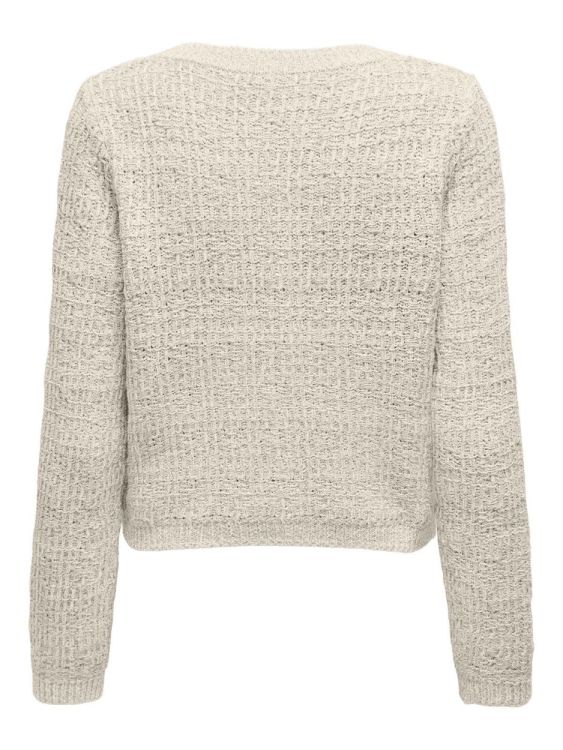 Only ONLCELESTE O-NECK CARDIGAN KNT (15342448/Birch Melange/Silver Glitter) - WeekendMode