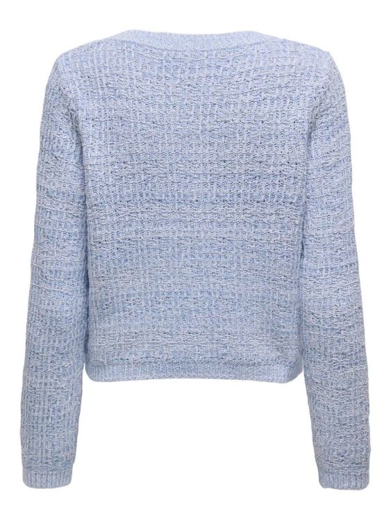 Only ONLCELESTE O-NECK CARDIGAN KNT (15342448/Soft Chambray Birch/Silver Glit) - WeekendMode