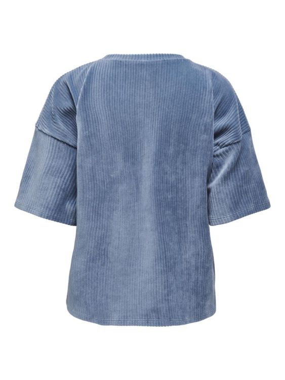 Only ONLCOSY S/S O-NECK TOP JRS (15333004/Coronet Blue) - WeekendMode