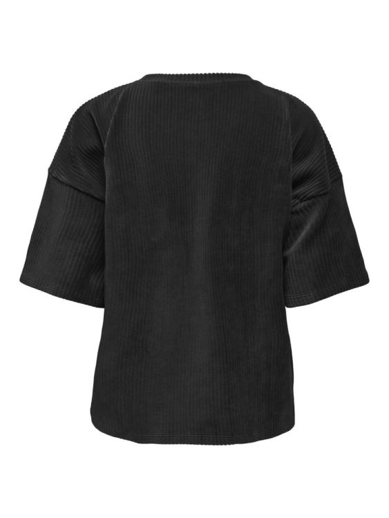 Only ONLCOSY S/S O-NECK TOP JRS (15333004/Black) - WeekendMode