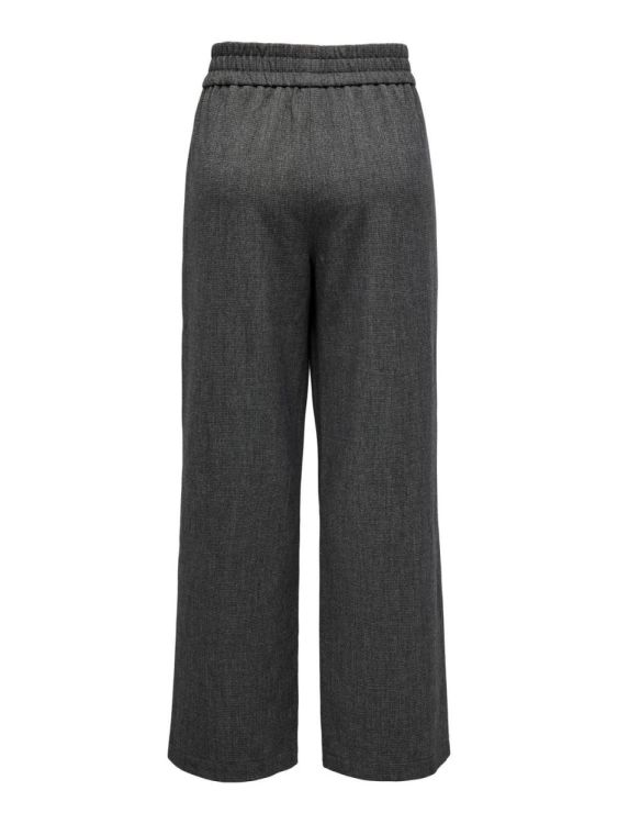 Only ONLELISE MW WIDE PULL-UP PANT TLR (15324530/Dark Grey Melange) - WeekendMode