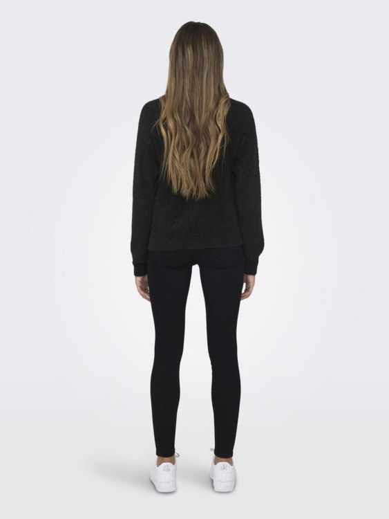 Only ONLELLA PIUMO LS CARDIGAN KNT (15259564/Black) - WeekendMode