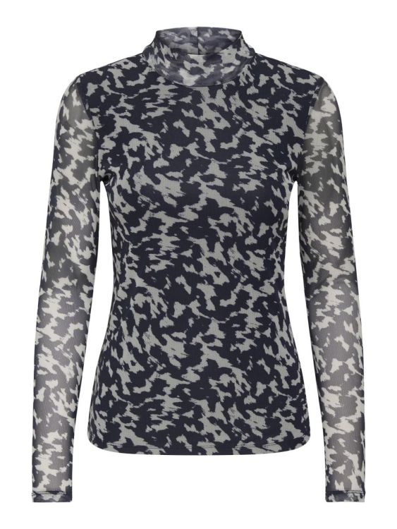 Only ONLERICA LIFE MESH L/S TOP JRS NOOS (15141298/Blue Graphite Rodeo pumice) - WeekendMode