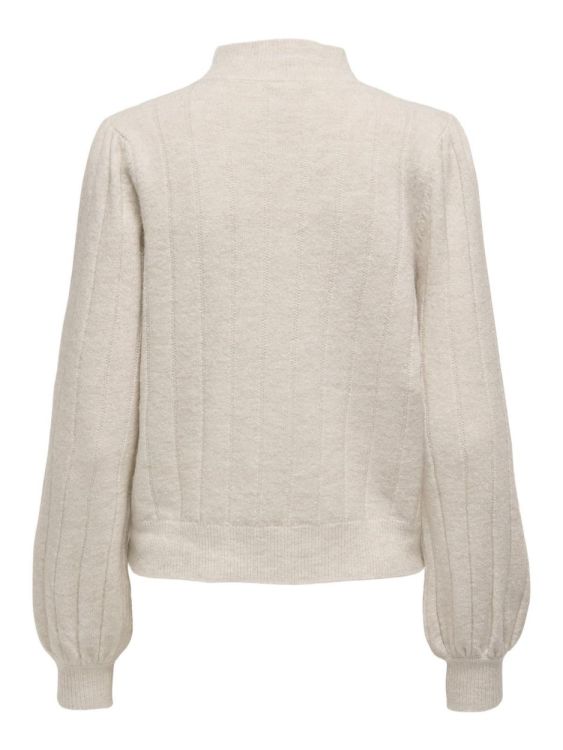 Only ONLFIRENZE LS HIGHNECK PULLOVER KNT (15343012/Whitecap Gray W. Melange) - WeekendMode