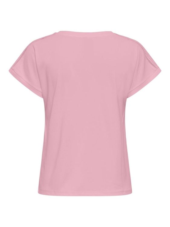 Only ONLFREE LIFE S/S V-NECK LACE TOP JRS (15369294/Romance Rose Skye lace) - WeekendMode