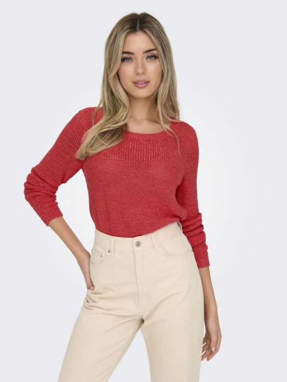 Only ONLGEENA XO L/S PULLOVER KNT NOOS (15113356/Dubarry) - WeekendMode