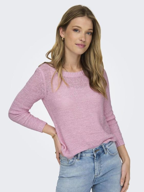 Only ONLGEENA XO L/S PULLOVER KNT NOOS (15113356/Pirouette) - WeekendMode