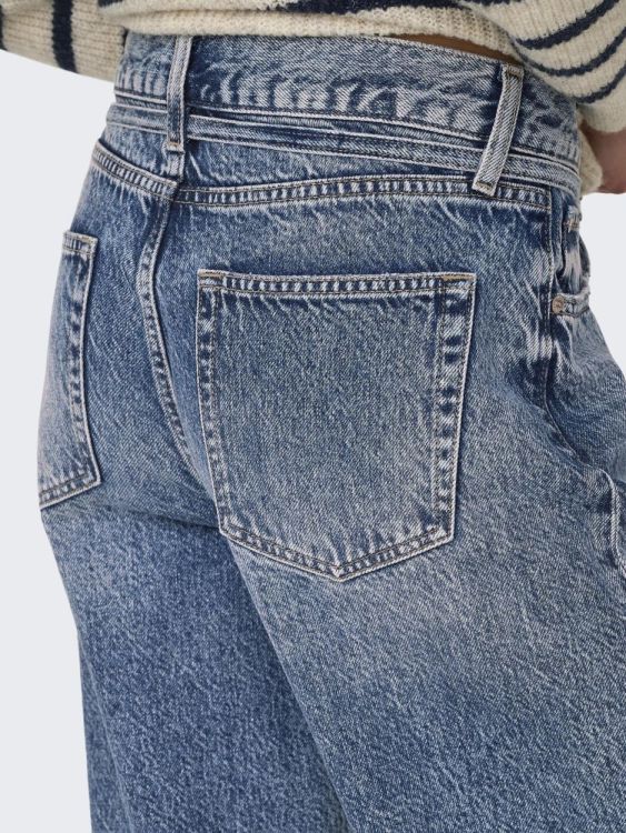 Only ONLGIANNA MW STRAIGHT DOT450 DNM NOOS (15347093/Light Blue Denim) - WeekendMode