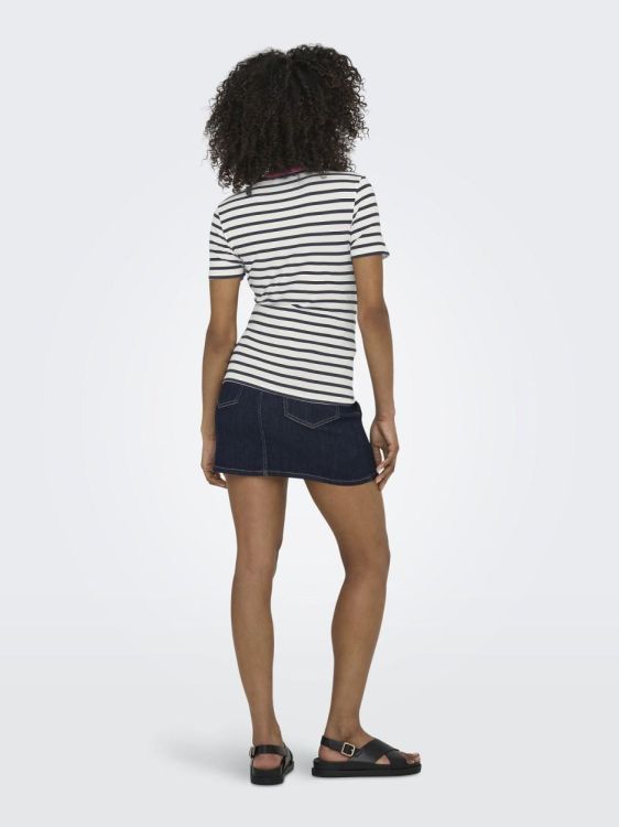 Only ONLHEART LIFE S/S TEE JRS NOOS (15318959/Cloud Dancer NIGHT SKY/ FLAMING) - WeekendMode