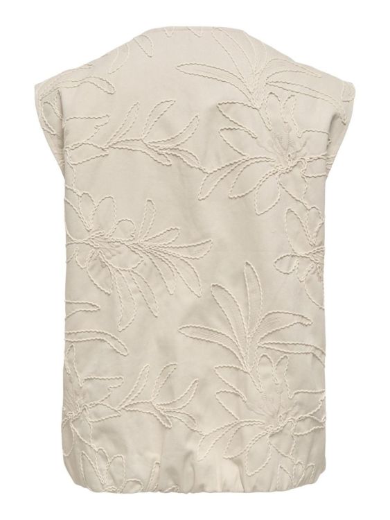 Only ONLISABELLA EMB. WAISTCOAT OTW (15379397/Pumice Stone) - WeekendMode