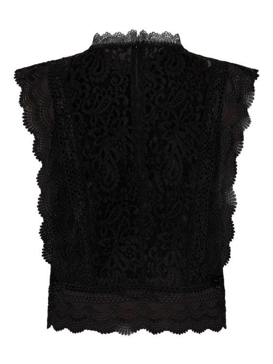 Only ONLKARO S/L LACE TOP NOOS WVN (15204604/Black) - WeekendMode