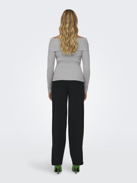 Only ONLKATIA LS OFF SHOULDER KNT NOOS (15311830/Ultimate Grey Melange) - WeekendMode