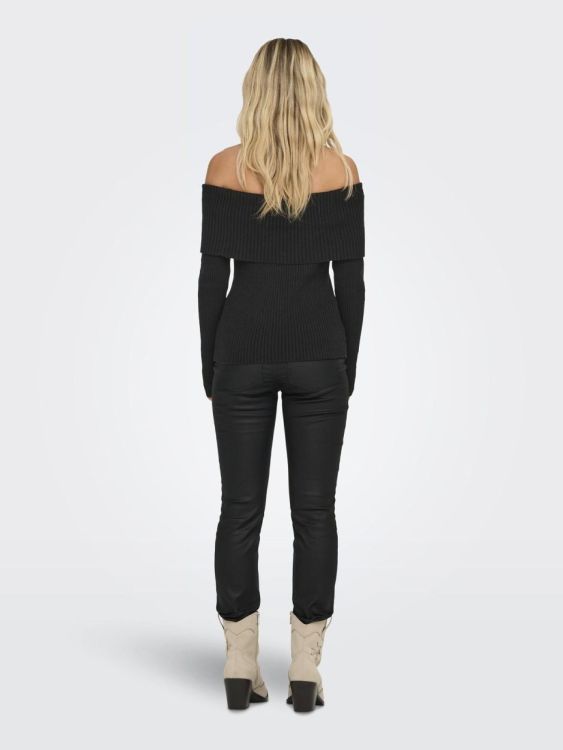 Only ONLKATIA LS OFF SHOULDER KNT NOOS (15311830/Black) - WeekendMode