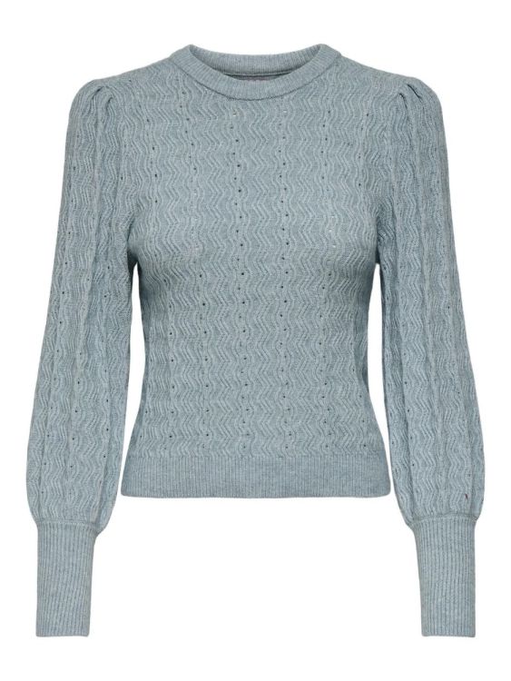 Only ONLKATIA LS STRUC PUFF ONECK CC KNT (15294087/Arona Melange) - WeekendMode
