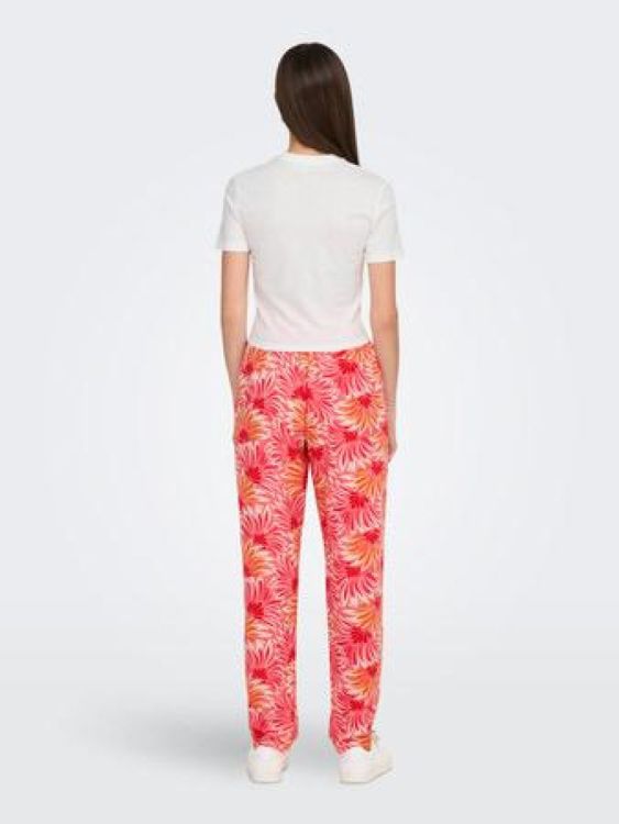 Only ONLKELLY LIFE S/S SHORT PRINT TOP BOXJRS (15346767/Cloud Dancer Shrimp) - WeekendMode
