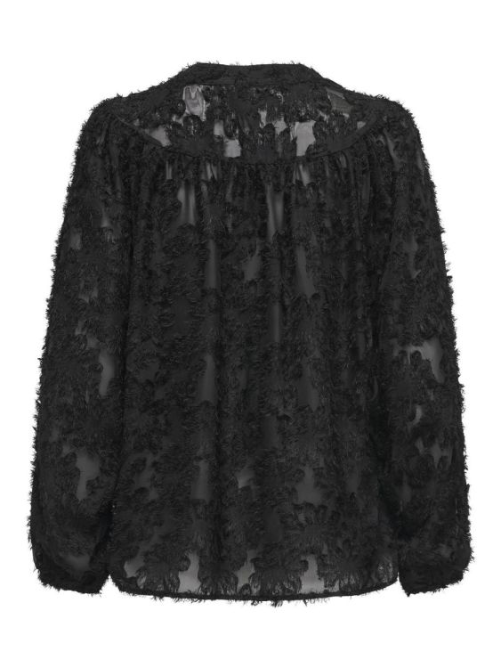 Only ONLKORSA LS JAQUARD SHIRT WVN (15360837/Black) - WeekendMode
