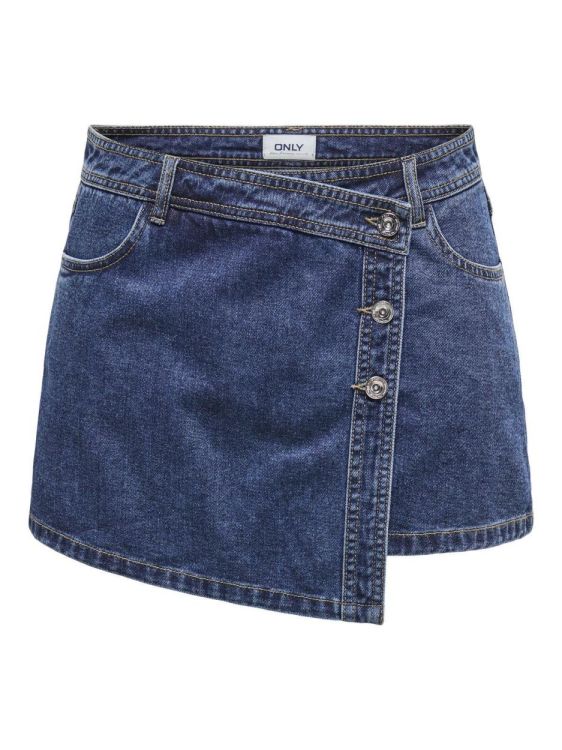 Only ONLLESLY REG LB DNM SKORT BJ NOOS (15256608/Dark Blue Denim) - WeekendMode