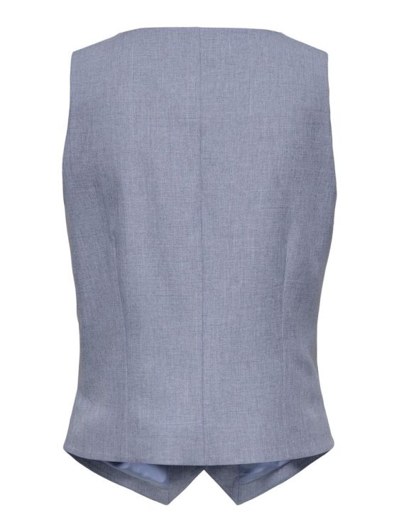 Only ONLLINDA S/L MEL FIT WAISTCOAT TLR NOOS (15336753/Vintage Indigo MELANGE) - WeekendMode