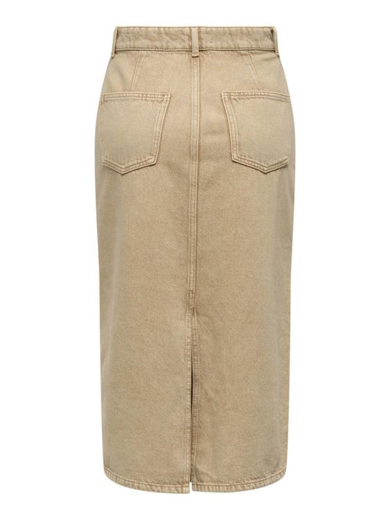 Only ONLLOLA-CILLA HW LONG SLIT SKIRT PNT (15327179/Tannin) - WeekendMode