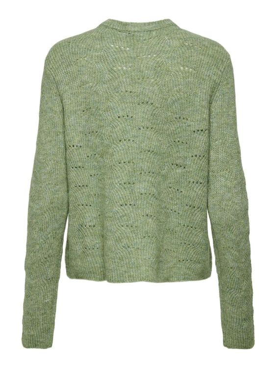 Only ONLLOLLI L/S PULLOVER KNT NOOS (15234745/Hedge Green W. MELANGE) - WeekendMode