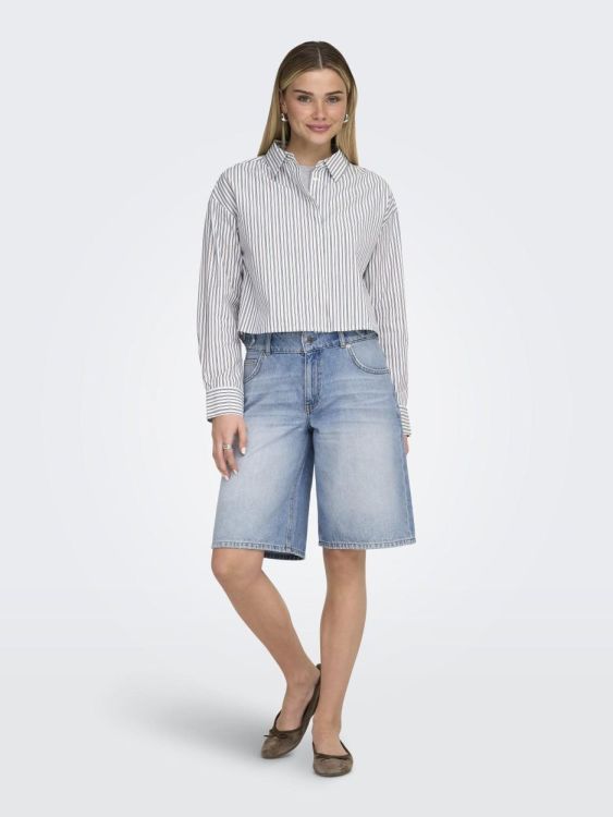 Only ONLLORAN BERMUDA SHORTS WIDE DNM PIM (15373946/Light Blue Denim) - WeekendMode