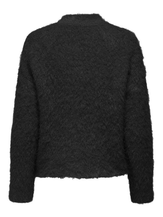 Only ONLLULU LS RIB HIGHNECK CC KNT (15350651/Black) - WeekendMode
